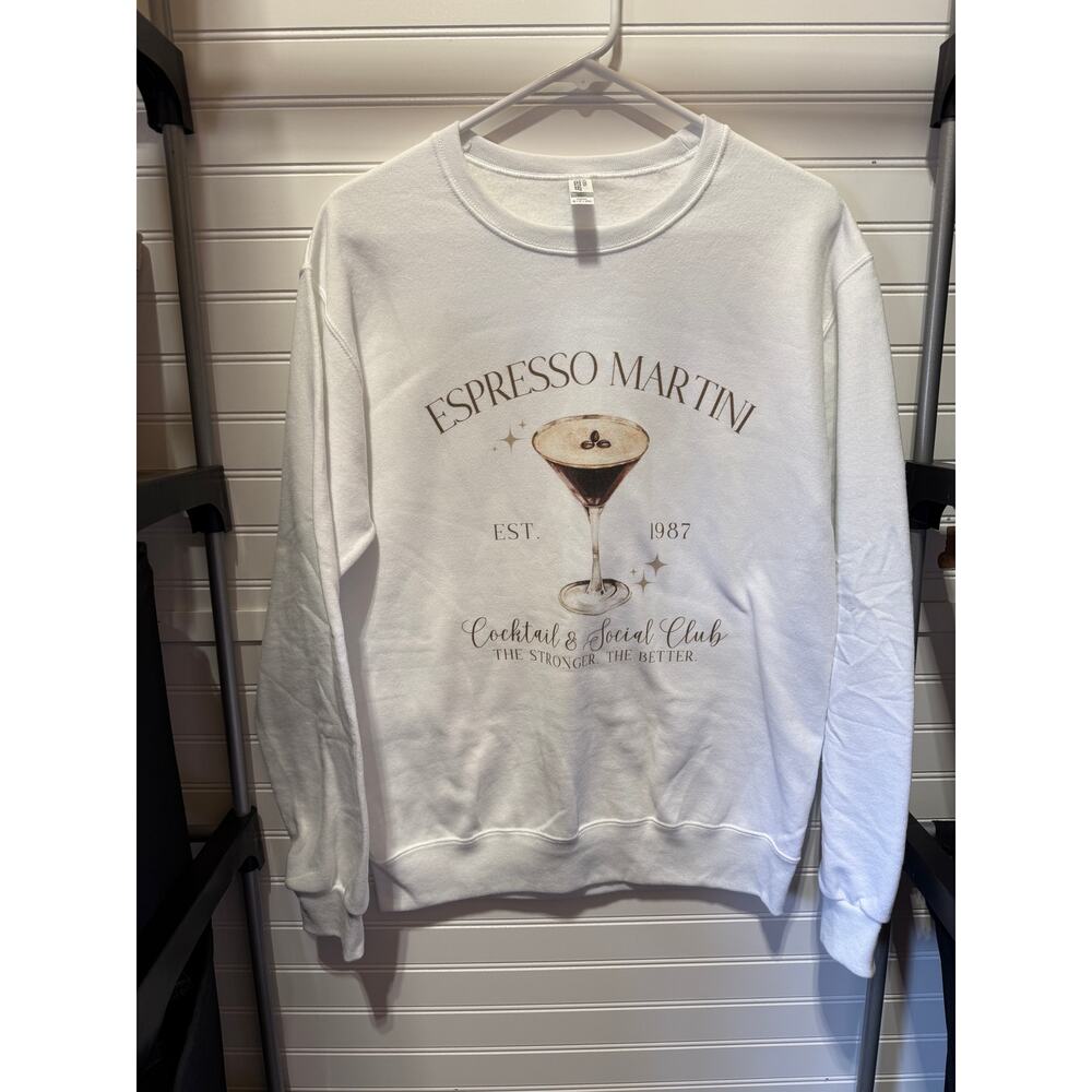 Jerzees Espresso Martini Cocktail & Social Club Size S
